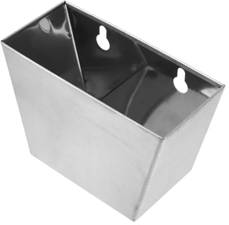 Récupérateur en Acier Inoxydable Mural de Capsules de Bouteille | Grosse Capacité, Forme Seau Argentée, Collecte des Capsules, Usage Intérieur et Bar, Facile à Utiliser