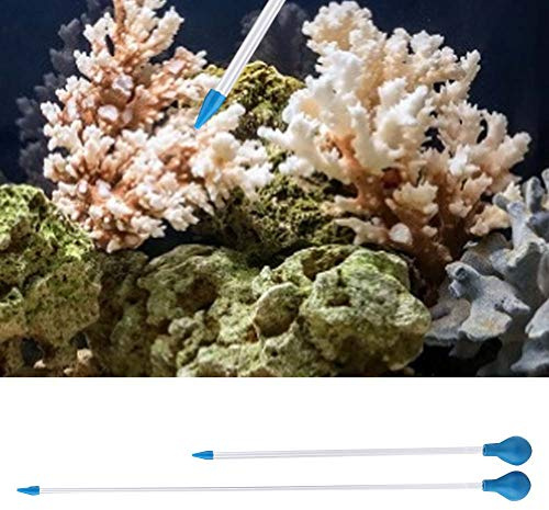 EMUKOEP Confezione da 2 Alimentatori per Coralli Acrilici, Fertilizzante Liquido, Acquario di Barriera Corallina, Acquario per Pesci