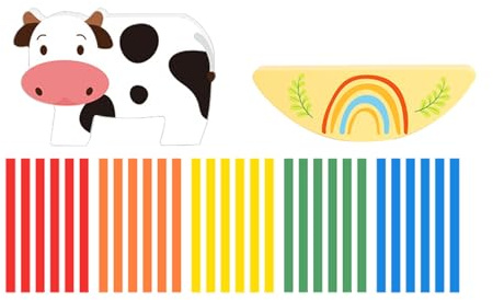 Jeux d'Empilage pour | Jeu Éducatif en Bois sur Le Thème Animal Ludique,Figurines d'animaux du Zoo - pour Crèche Maternelle École Anniversaire Moments de Loisirs Matin