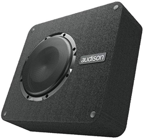 Audison APBX 8 DS - Subwoofer compatto da 8 con cassa chiusa, doppia bobina 4+4 Ohm, 500W