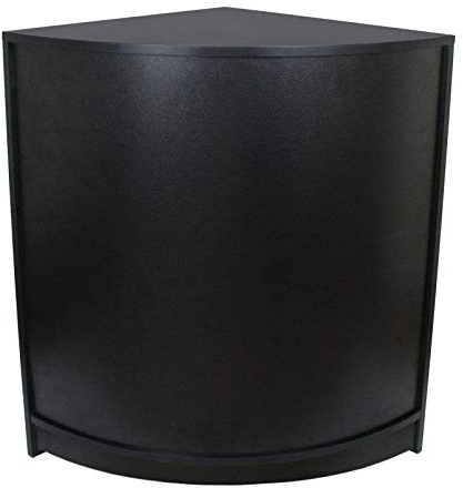 MonsterShop - Bancone CM60 Nero da Negozio e Reception 90cm x 60cm x 60cm