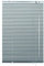 Deco Company Alu-Jalousie ohne Bohren, Zum Klemmen, Inkl. Klemmträgern, Sichtschutz, Lichtschutz, Blendschutz, Aluminium-Jalousie, Silber-Blau, 100 x 220 cm