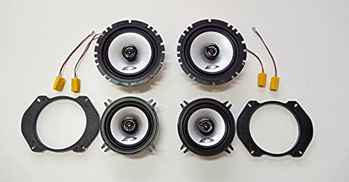 Kit altoparlanti Alpine + cavi per Fiat Multipla Anteriori e Posteriori