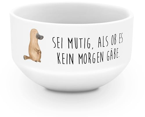 Mr. & Mrs. Panda schale Schnabeltier Mut - Geschenk, joghurtbowl, reisschüssel, Training, Müslischale, Obstschale, reisschale, Schüssel, Meer, Neustart, Raodtrip, Büro, Arbeit