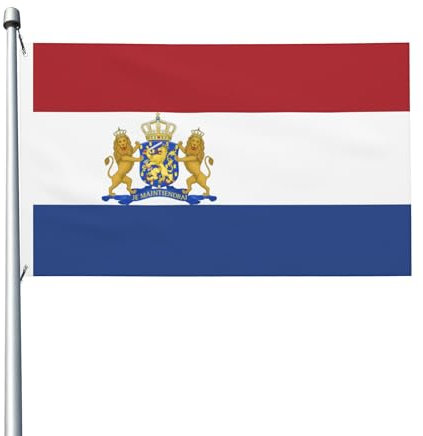 Bandera de Holanda de 3x5 pies, bandera de jardín al aire libre, decoración de la casa, banderas, bandera de fiesta de desfile, bandera con prueba de decoloración UV