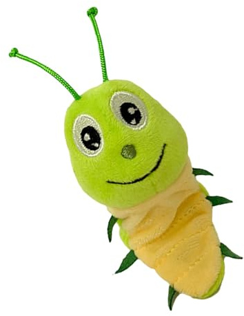 Marionetten mit Tieren, Handpuppen mit Tieren für Kinder | weiche Ameisenpuppen, niedliche Handpuppen mit Raupe, Plüschpuppen mit Marienkäfer, gefüllte Fingerpuppen für Mädchen