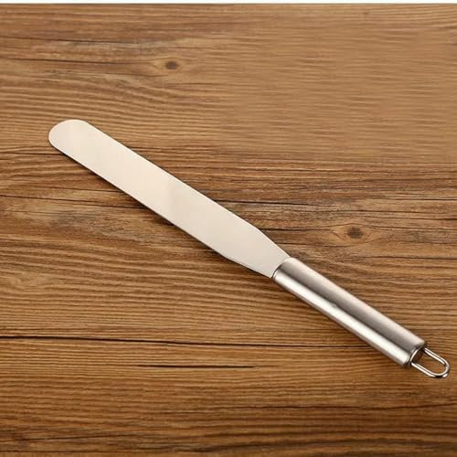 JJDFW 6/8/10/12 Inch Stainless Steel Cream Icing Frosting Spatula for Cake DIY Cake Decorating Tools Utensils Accessories