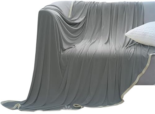 Genérico Mantas Frías para Dormir,Manta Transpirable para Descanso - Accesorios Ligeros para Clima Cálido Y Ropa De Cama para Casa O Viaje