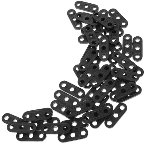 ifundom Hebillas de Cuerda Sujetadores Resistentes Plástico 50 Piezas para Tienda de Campaña Ideales para Toldos y Fijación Segura para Acampar