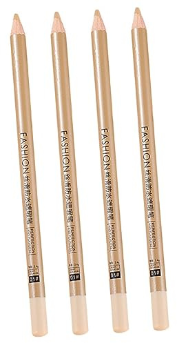 Healeved Lot De 4 Crayons Anti-imperfections 1 Ivoire Stylo Correcteur Couvrant Taches Et Ombres Maquillage Quotidien Visage Portable