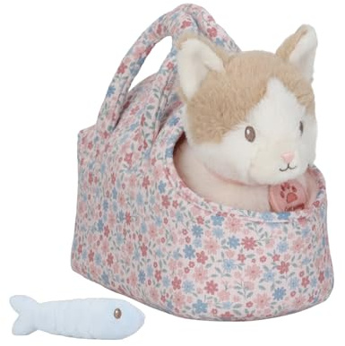 Little Dutch Katze Marley in Tragetasche mit Zubehör Stofftier Kuscheltier Plüschtier (23 cm)