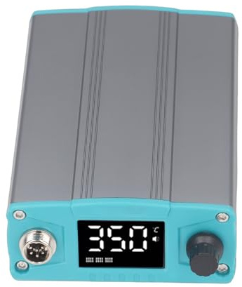 Tangxi Kit de Station de Soudage, Station de Soudage Numérique 100 à 480 °C avec écran LCD, Kit de de Fer à Souder Antistatique 120 W avec Mode Veille Automatique pour Réparation (Prise UE)