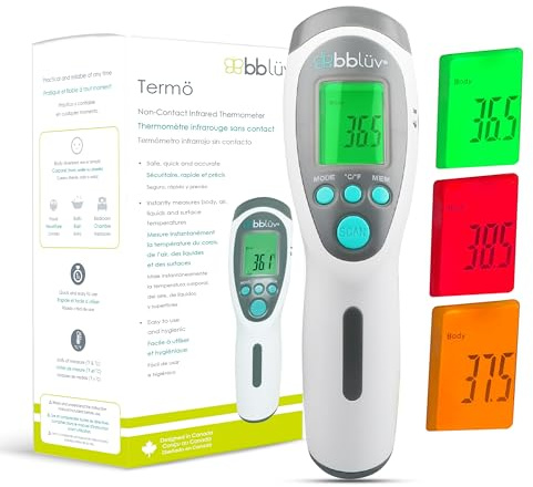 bblüv Termö - 4-in-1 Infrared Digital Thermometer for Kids and Adults