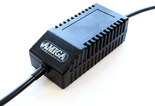 AirDrive Amiga 500 Netzteil Modern EU - Ersatz-Netzteil Amiga 500, EU-Stecker (Schwarz)