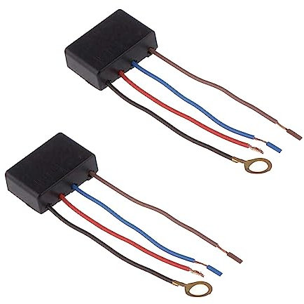 Touch Light Dimmer Switch, Table Lamp Dimmer Control Module Sensor, Switch Type (3-Way Touch Dimming/Dimming/ON OFF) 220V, Easy To Use-2 PCS