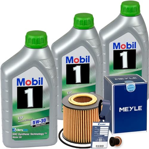 Ölfilter-Set + 3L 5W30 Öl für 1.2 + 12V IBIZA 4 Fabia 1 2 Polo 9N 6R