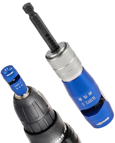 Qumiuu Alicates pelacables para taladros, herramienta de torneado de alambre, pelacables eléctrico de rápida – Juego de herramientas profesionales para electricistas, taladro de mano,