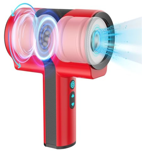 ZWBHSH Elektrischer Masturbator Cup Handfrei Penis Stimulator für Männer | 5 Teleskopmodi, 7 Vibrationsmodi, 5 Rotationsmodi, Blowjob Pocket Pussy