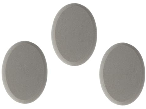 PLAFOPE 3 Pièces Houppette à Maquillage Pour Femme Houppette à Poudre Coussin Cosmétique Pour Fond De Teint Crème Et Anti-imperfections