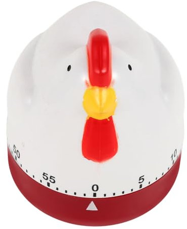 MAGICLULU 2st Küchenuhr Tomaten-Timer Countdown-backen Timer-wecker Minuteur Digitaler Wecker Cartoon-kochtimer 60-Minuten-Timer Digitaler Timer Betrieben Tier-Timer Kinderwecker Plastik