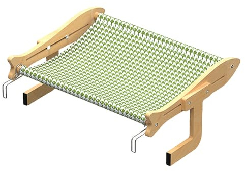 Hamac fenêtre pour chat, perchoir respirant, meubles d'intérieur en bois robuste, lit surélevé pour rebord de fenêtre, chevet, balcon, terrasse, salon confortable pour chat, 45 x 35 x 18 cm