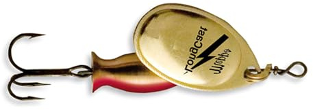Cuiller Tournante A Palette Ovale - Mepps Aglia Long Cast N°4-17G - Or
