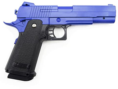 Softair Pistole Rayline Metall RV19 Blue, 1:1, 23cm, 530g, 6mm, Farbe: Blue unter 0,5 Joule ab 14 Jahre