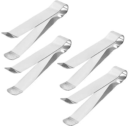 Yardenfun 4stücke Edelstahl Kerzenclip Flammenlöscher Dochtlöscher Kerzenlöscher Für Viele Kerzendochte Kompakt Und Leicht Mit Glatter Oberfläche Ohne Grate
