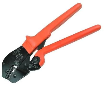 Terminal Crimp Pliers for Non-Insulated Connector 11-7AWG Hand Wire Crimping Tool AP-102 Cable Lug Crimper 4-10mm²