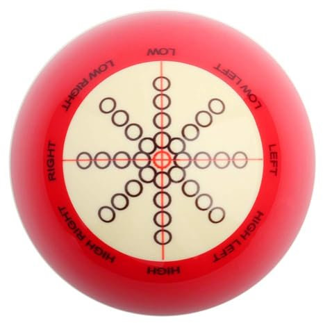 Begchy Piscine Standard 52,5 mm Balle de Queue de Billard Spot Piscine Snooker Entraînement Balle de Queue de Billard Sport pour Débutants