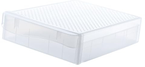 VILLCASE Huevera de Refrigerador Transparente de Capacidad Grande con Diseño de Cajón Organizador de Huevos para Cocina y Almacenamiento Frigorífico Protección Eficaz y de para