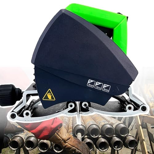 Tagliatubi elettrico portatile, taglierina automatica per acciaio, plastica, rame, ghisa, acciaio inossidabile, soluzione efficiente e portatile per il taglio di tubi