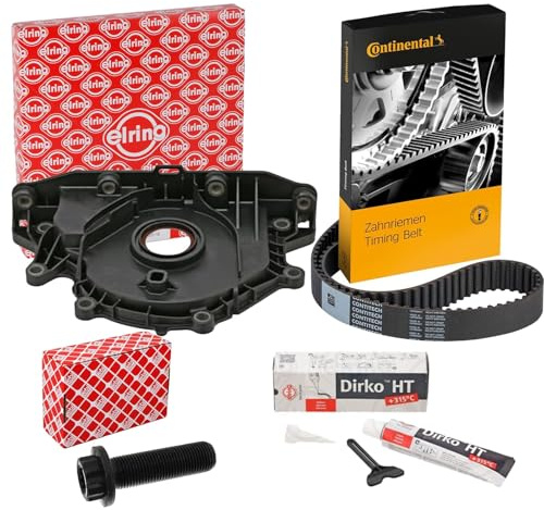 Conti Zahnriemen Ölpumpe + Schraube + Simmerring | 340.290 + CT1218 + 23042 + 006.553, Dirko Ht