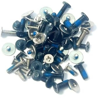 Lot Complet de vis pour PC Portable Remplacement pour Lenovo IdeaPad 5 | 2-in-1 16IRU9 83DU, IdeaPad 5 2-in-1 16AHP9 83DS, 5S10S35652 Complete Set of Laptop Screws