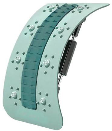 Tablero de apoyo para la luz | Masajeador ajustable para la espalda con crujidos | Equipo de fitness Planta Columna vertebral para Oficina Viaje Habitación Gimnasio Salón