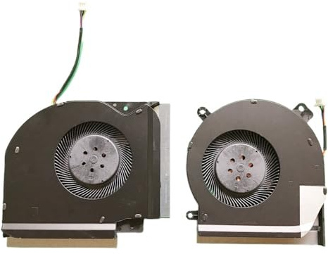 WZQOZSH Ventilateur de Refroidissement pour processeur et Carte Graphique d'ordinateur Portable ROG Strix Scar II GL504 GL504G GL504GS GL504GM S5C S5CS S5CM S5CM8750 12V(CPU and GPU Fan)