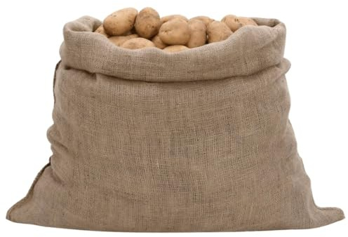 Genérico Sacos de Yute 5 uds 100x110 cm 100% Yute 220 g/m²,Maletas y Bolsos de viaje-155781