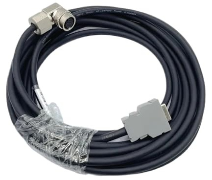 RGKYFUKL Linea di Feedback del Segnale 'Encoder A660-2005-T505 T506 3m 4m 5m 6m 7m 8m 10m Metri Cavo(8m,Elbow Connector)