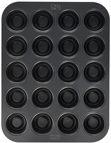 Chicago Metallic – Moldes para Repostería Profesional, Molde para Magdalenas, Cupcakes y Muffins, Antiadherente, 27 x 35 cm