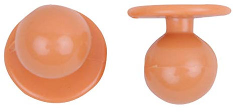 Nashville print factory 3er Pack Kochknöpfe Kochknopfset Kugelknöpfe für Kochjacken (3 * 12Stk.) (Terracotta)
