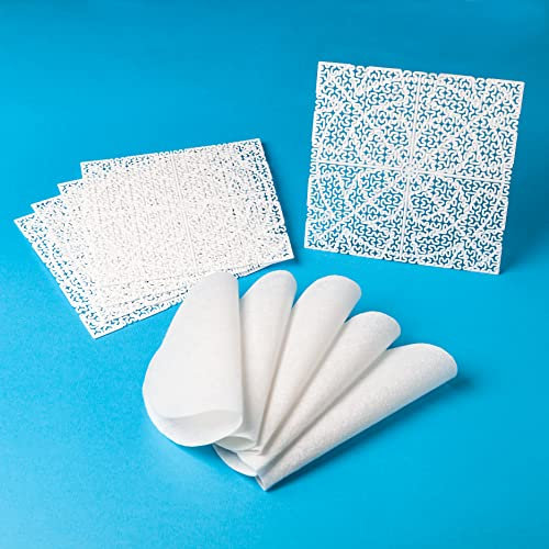 Prime Cheese draining/ripening mat for cheese molds Cheesemaking Cow Goat Cheese molds Cheese making cheese Rennet Cheesemaking Moldes para queso | 5 pcs 200x200mm 7.87x7.87 White Original HOZPROM