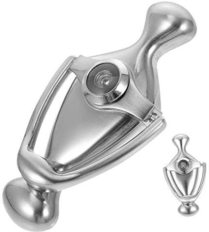 UPKOCH Knocker with Cat's Eye Door Knockers Door Knockers for Front Door Home Door Knock with Peephole Zinc Alloy Door Knocker Front Door Knocker Household Door Knocker Door Viewer Supply