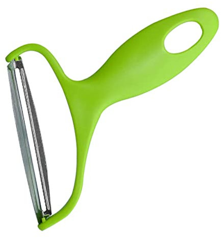 BESTonZON Affettatrice per Verdure in Acciaio Resistente Grattugia per Insalata Affettapere Tagliaverdure Pelapatate Strumento da Cucina Taglierina Facile da Usare e Riporre