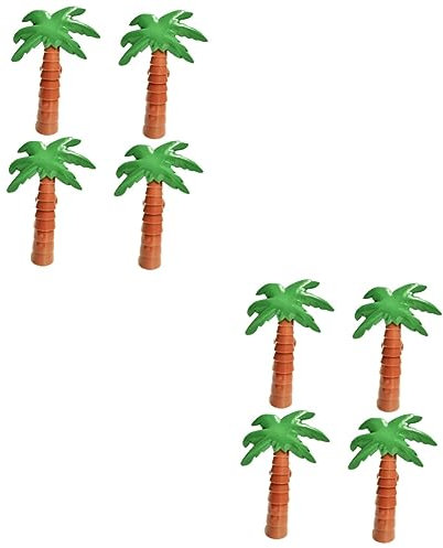 Happyyami 8stücke Strandtuchklammern Kreative Kokospalmen Halter Für Liegen Windfeste Clips Für Handtücher Und Kleidung Für Strandpartys Und Urlaubsaktivitäten