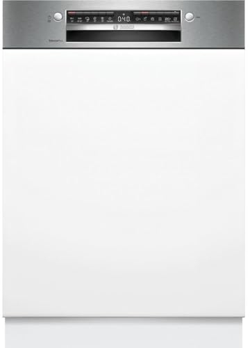 Bosch Serie 4, Teilintegrierter Geschirrspüler, 60 cm, Edelstahl, XXL, SBI4ECS21E