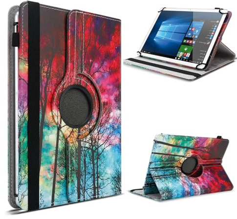 UC-Express Tablet Hülle - kompatibel mit Telekom T Tablet 10,4 Zoll Geräten - 360 Grad Schutzhülle für Tablets - Tablet Tasche - ultradünne Tablet Case, Farbe:Motiv 20