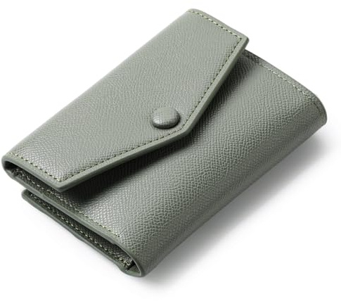 GAEKEAO Geldbörse Damen PU Leder,Geldbeutel für Frauen mit RFID-Schutz, Damen Portemonnaie Zipper Brieftasche