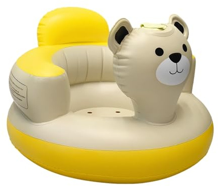 Asiento inflable para bebés de 6 24 meses, asiento de suelo para bebé, asiento de bebé para bebés, silla inflable