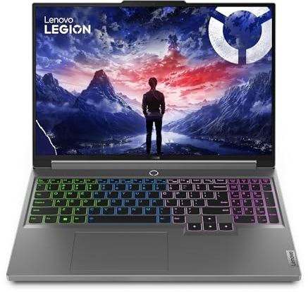 Lenovo Legion 5 Gaming Laptop | 16 WQXGA 16:10 Display | 240Hz | Intel Core i9-14900HX | 16GB RAM | 1TB SSD | NVIDIA GeForce RTX 4060 TGP 140W | G-sync | QWERTZ | grau | AI Chip LA1