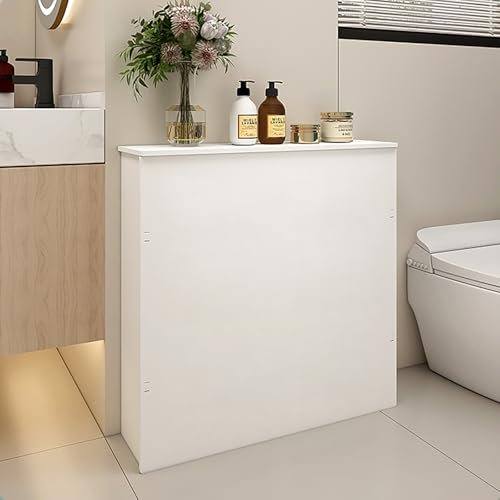 Diseño Moderno Cubre Radiadores con Estante y Dispositivo Antivuelco, Funda para Radiador Cubre Calefacción Tapa para Estufa de Pared Estante Mueble Rústico(50x70x15cm/19.7x27.6x5.9in)